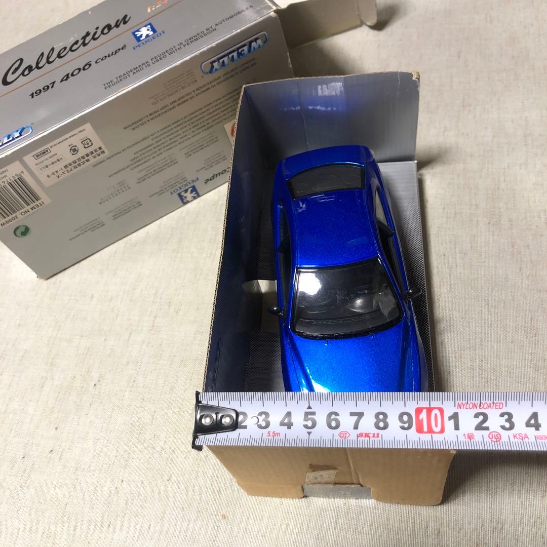 WELLY 1997 406 プジョー クーペ 1/24 メタル - メルカリ