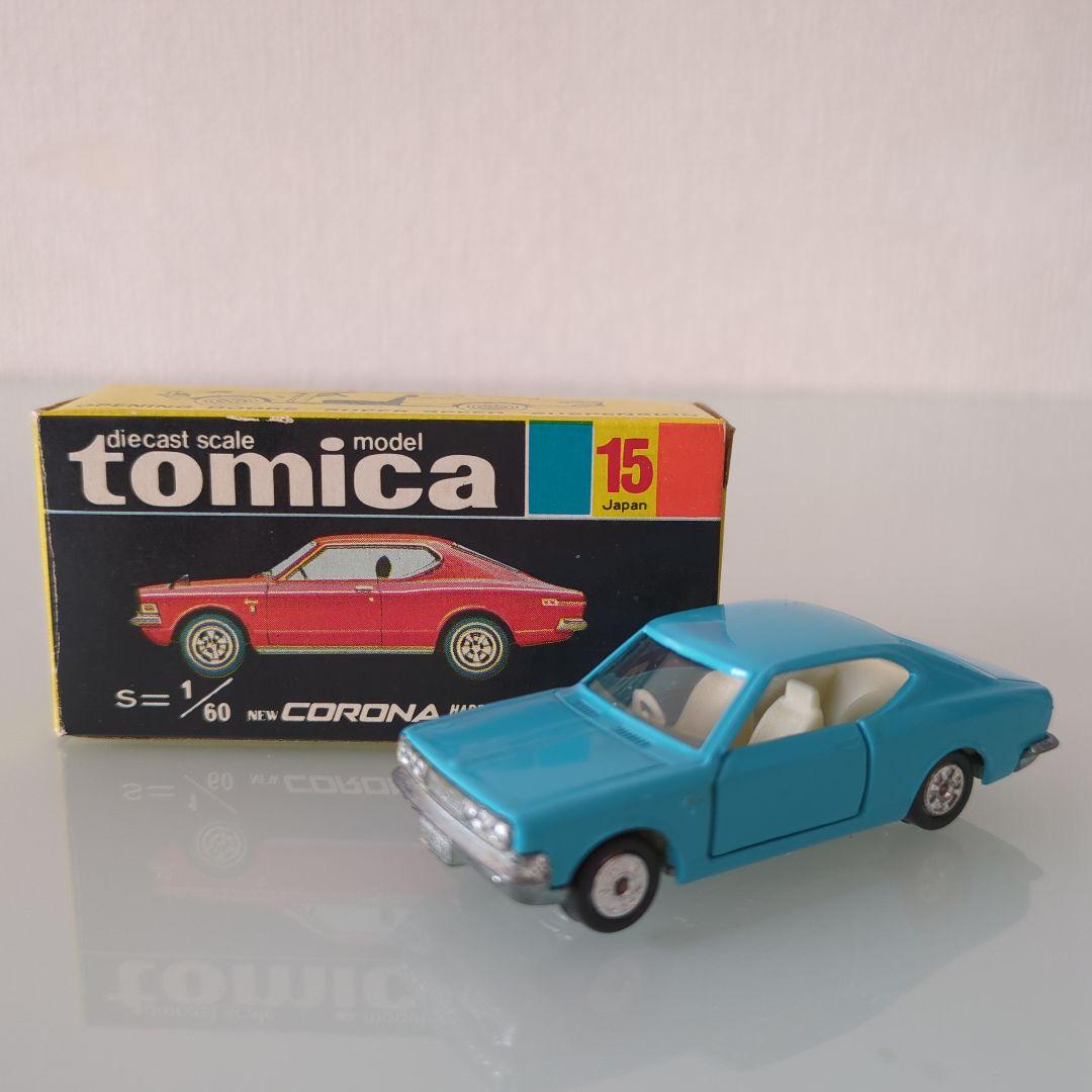 お値下げ【美品】黒箱 トミカ ニューコロナ ハードトップ SL 色指定箱