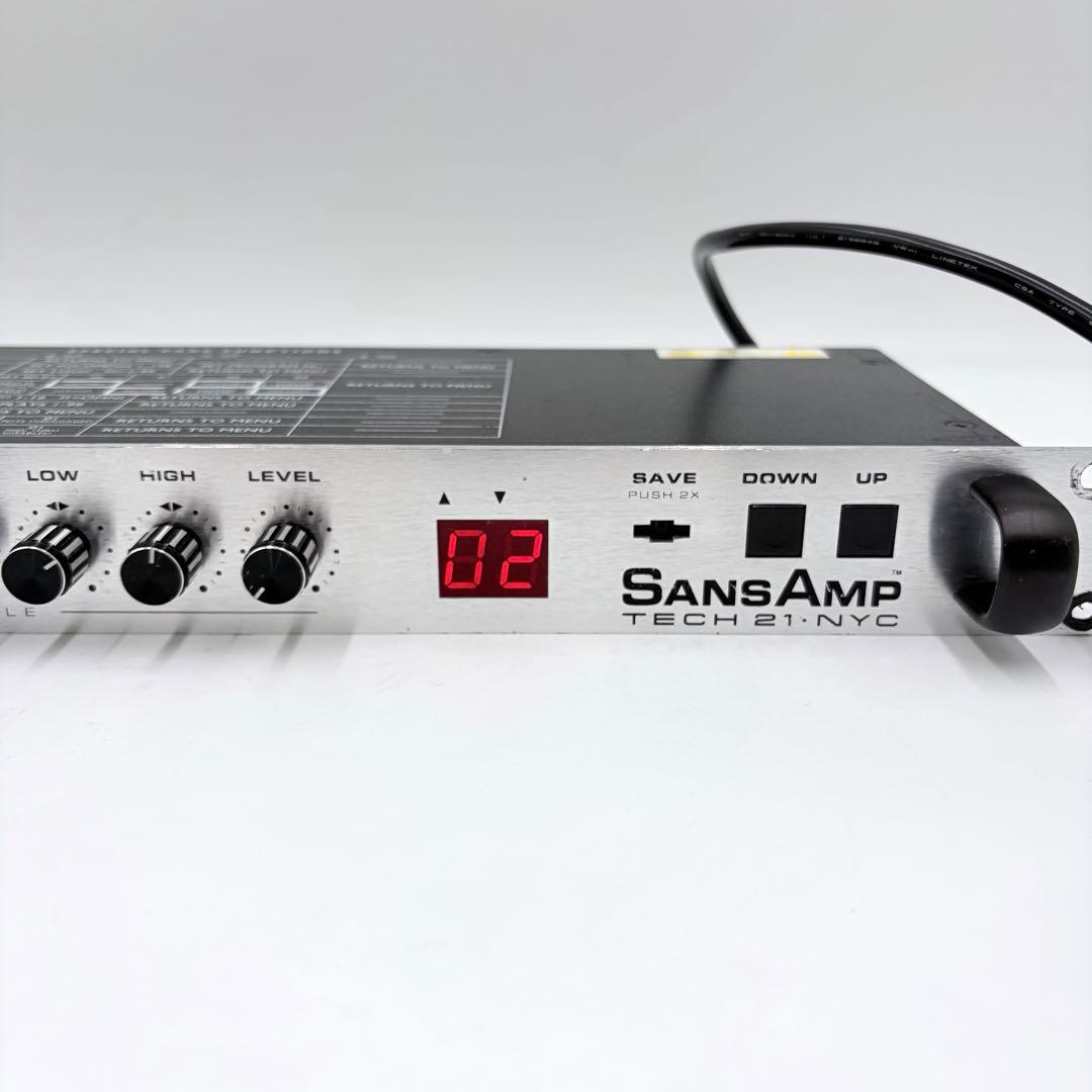 動作品】TECH21 SANSAMP PSA-1 ギター プリアンプ - メルカリ