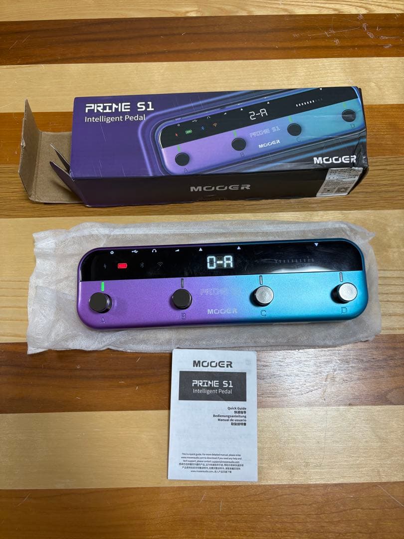 MOOER PRIME S1 インテリジェントペダル　マルチエフェクター