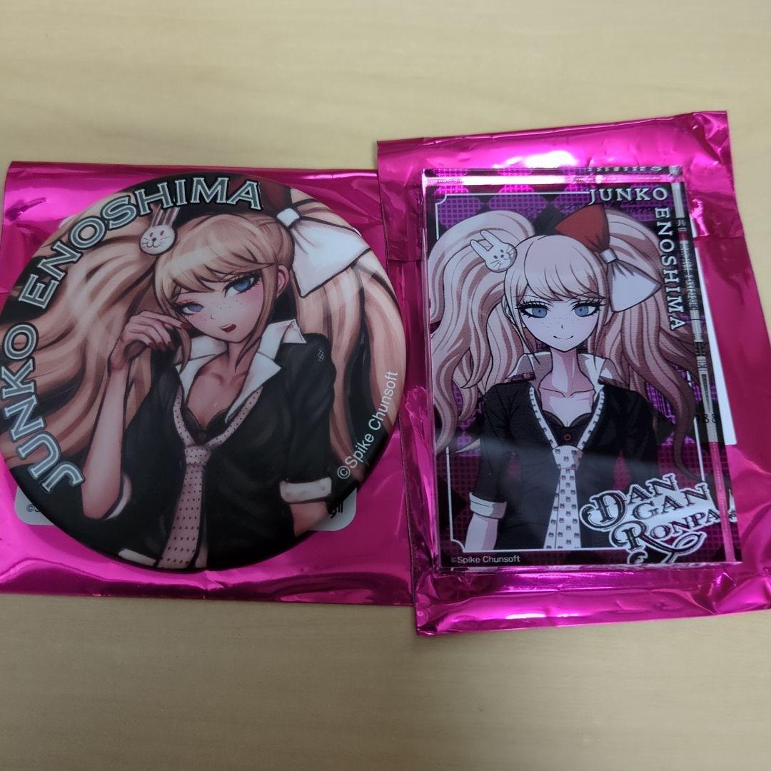 ダンガンロンパ 展 15周年記念 江ノ島盾子 むくろ アクリルブロック 缶