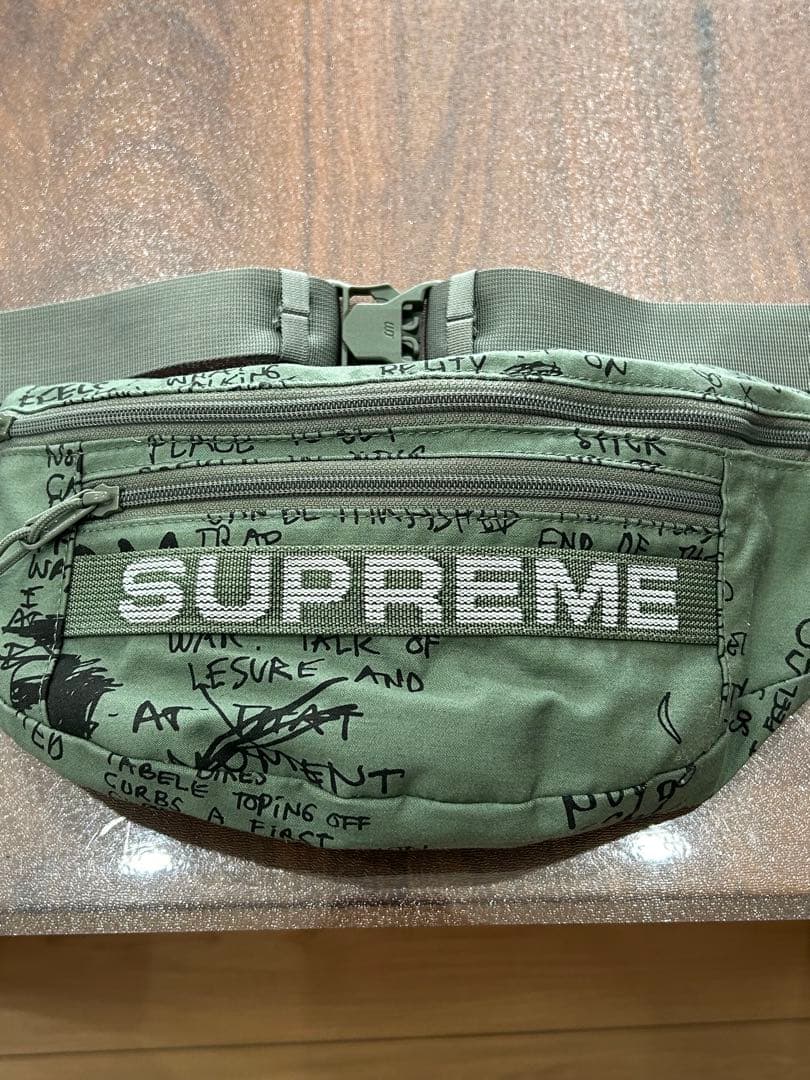 SUPREME ウエストバッグ　ポーチField WaistOlive Gonz