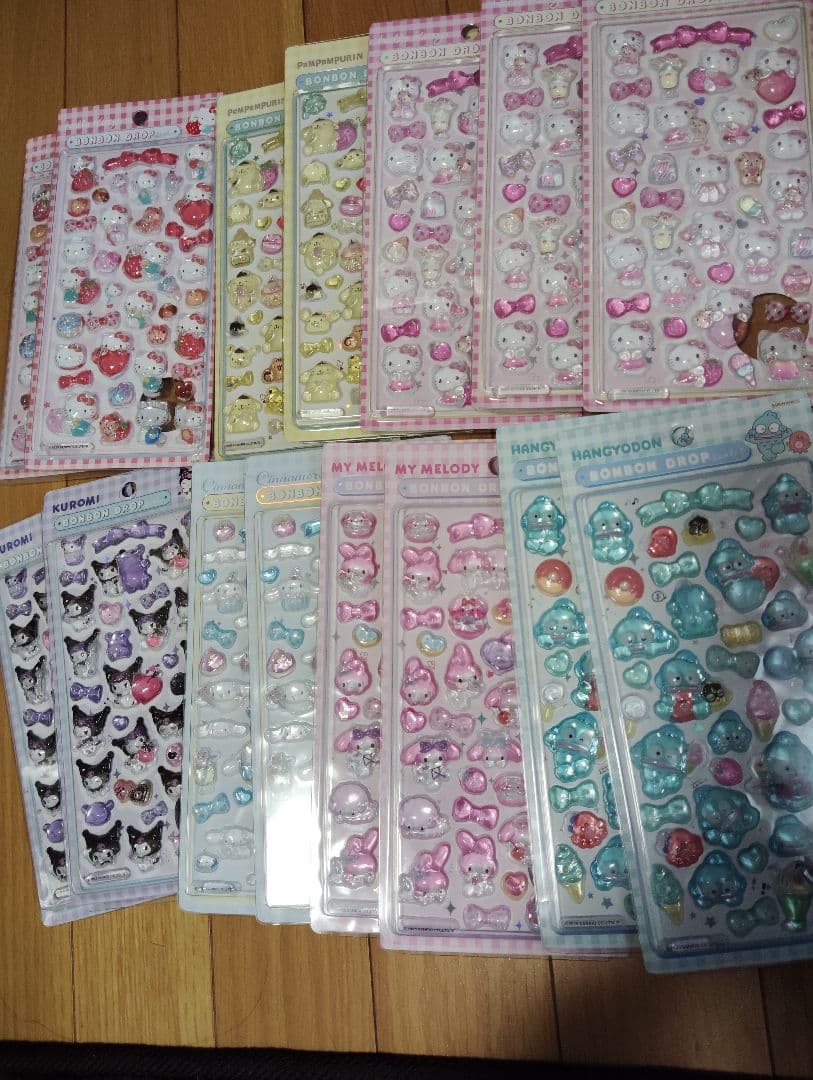 ボンボンドロップシール　15点セット