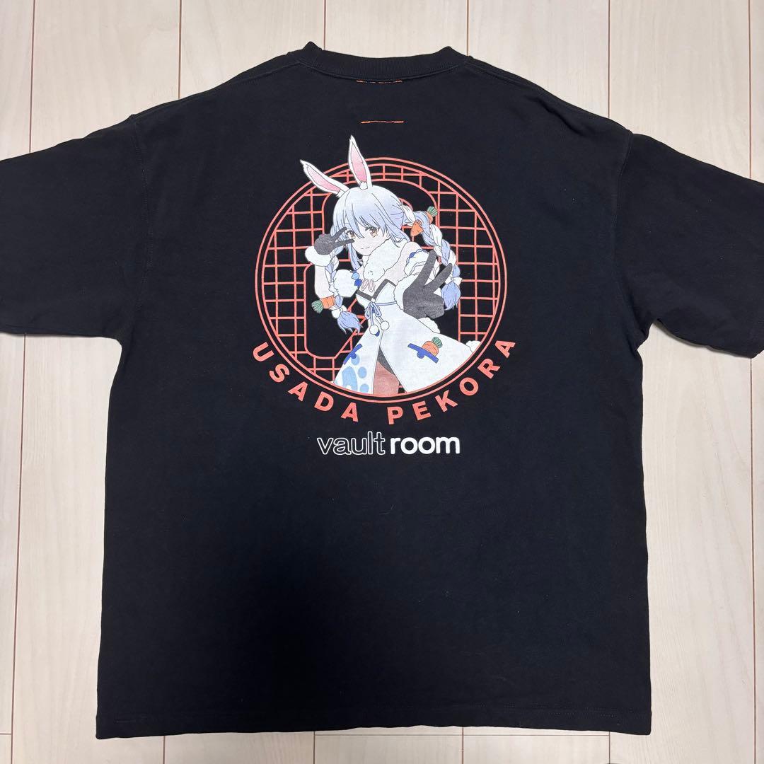 即日発送】VAULTROOM 兎田ぺこらTシャツ - メルカリ