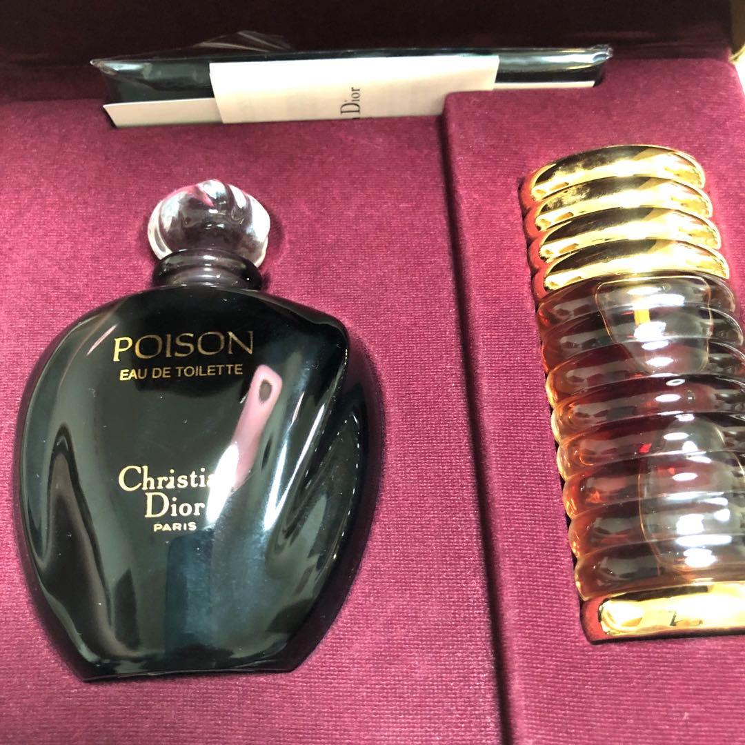 ヴィンテージ未使用　クリスチャンディオール　プワゾンクリスマスコフレ