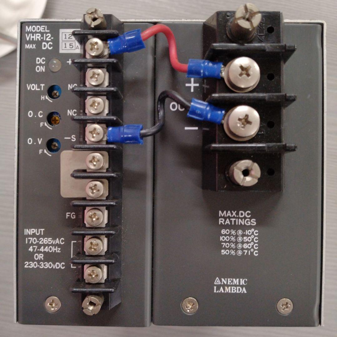 ジャンク　AC-DC コンバーター? MODEL VHR-12  12V 15A
