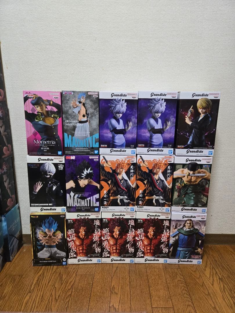 グランディスタ系多めジャンプ系人気プライズフィギュア12体　フィギュアまとめ売り グランディスタプライズフィギュアまとめ売り 13個セット - メルカリ
