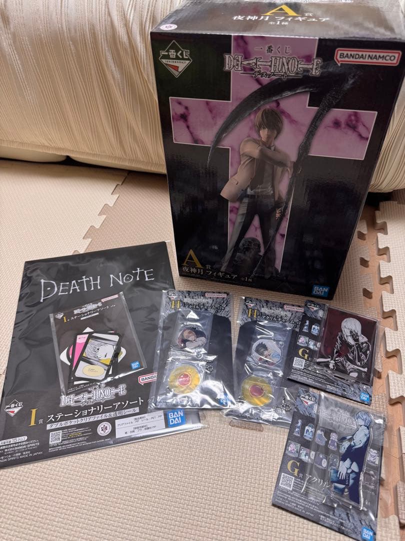 デスノート 一番くじ A賞 GHI賞 計7点セット
