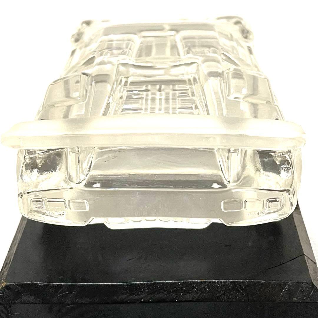 ランボルギーニ カウンタック クリスタル ガラス 置物 台座付き - メルカリ