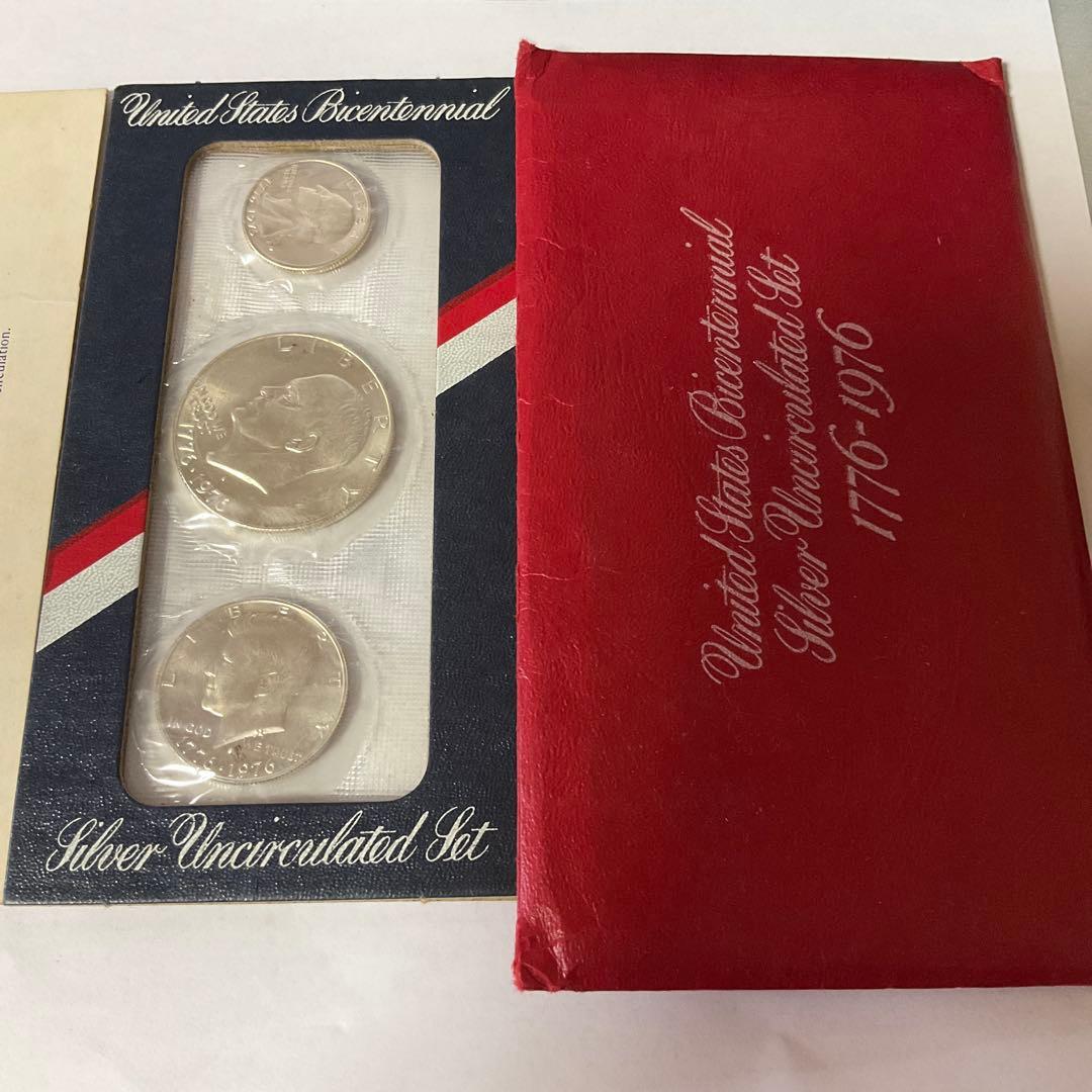 アメリカ独立200周年記念銀貨セット 1776−1976 - メルカリ