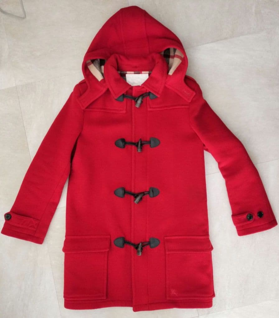 【よつぎ】バーバリーロンドンダッフルコート 160cmキッズ