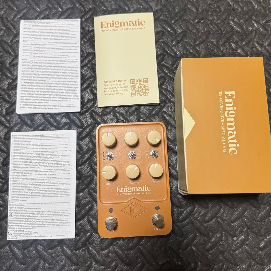 ギター UAFX Enigmatic 82 Overdrive Special Amp