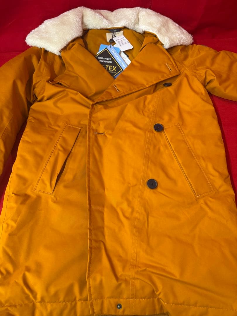 AIGLE エーグル ダウンコート GORE-TEX タグ付き未使用 ファー付