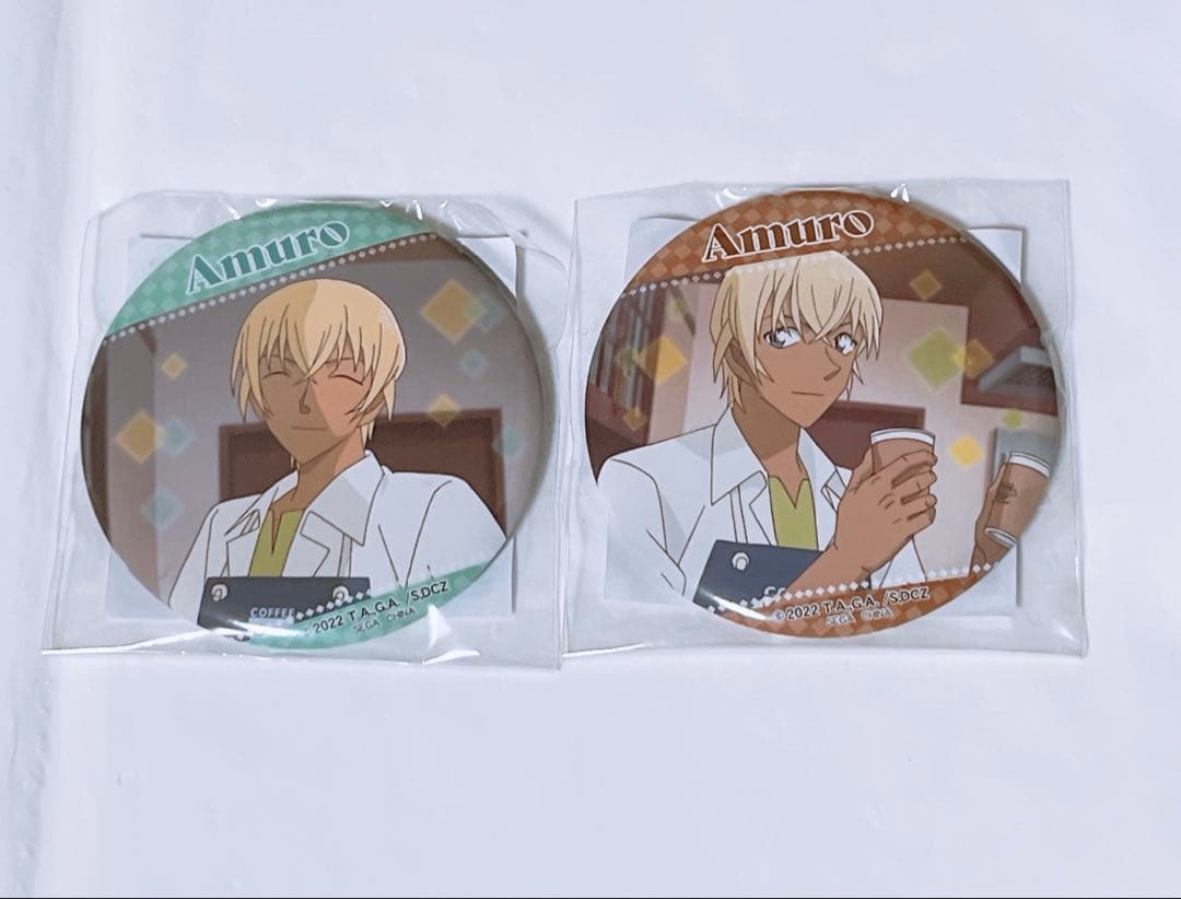 名探偵コナン］ゼロの日常 くじ 缶バッジ 安室透 降谷零 D賞 - メルカリ