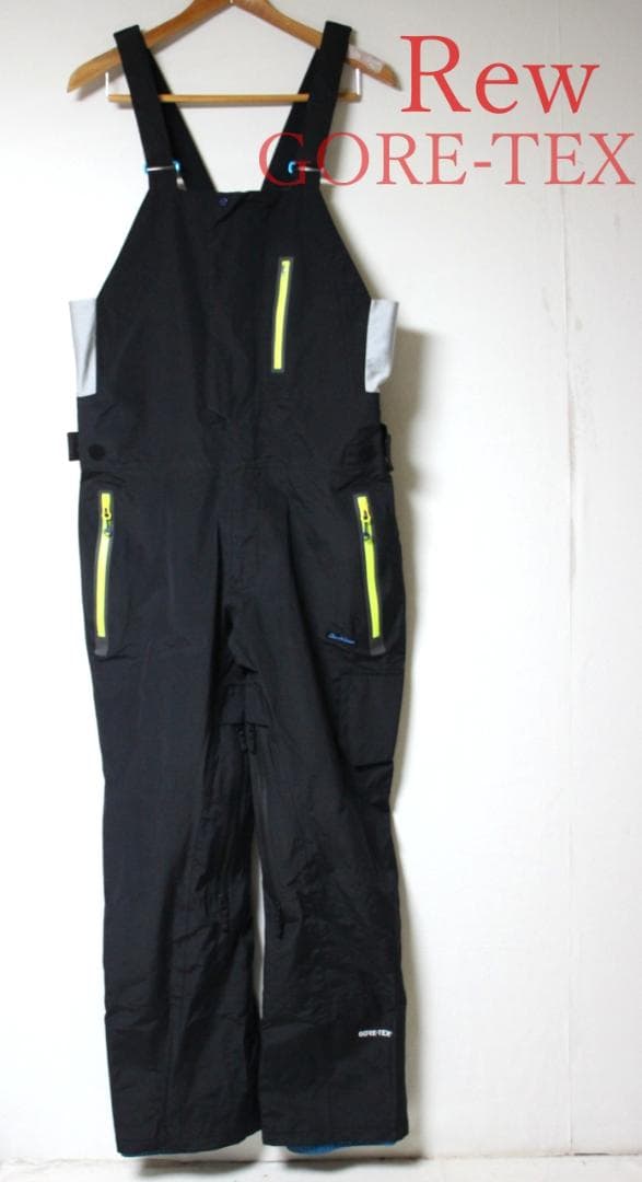 REW ATHLETICS ゴアテックス ビブパンツ L スノーボードウエア