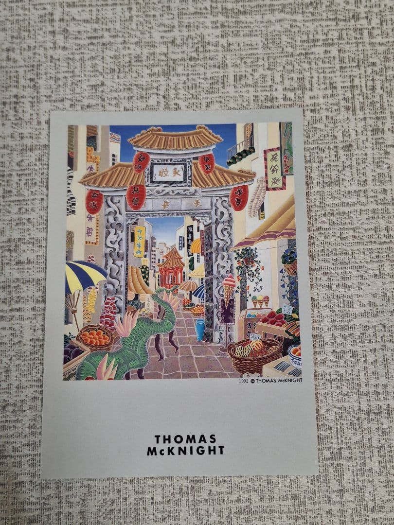 トーマス・マックナイト ポストカード 神戸5枚セット ミリオンダラー