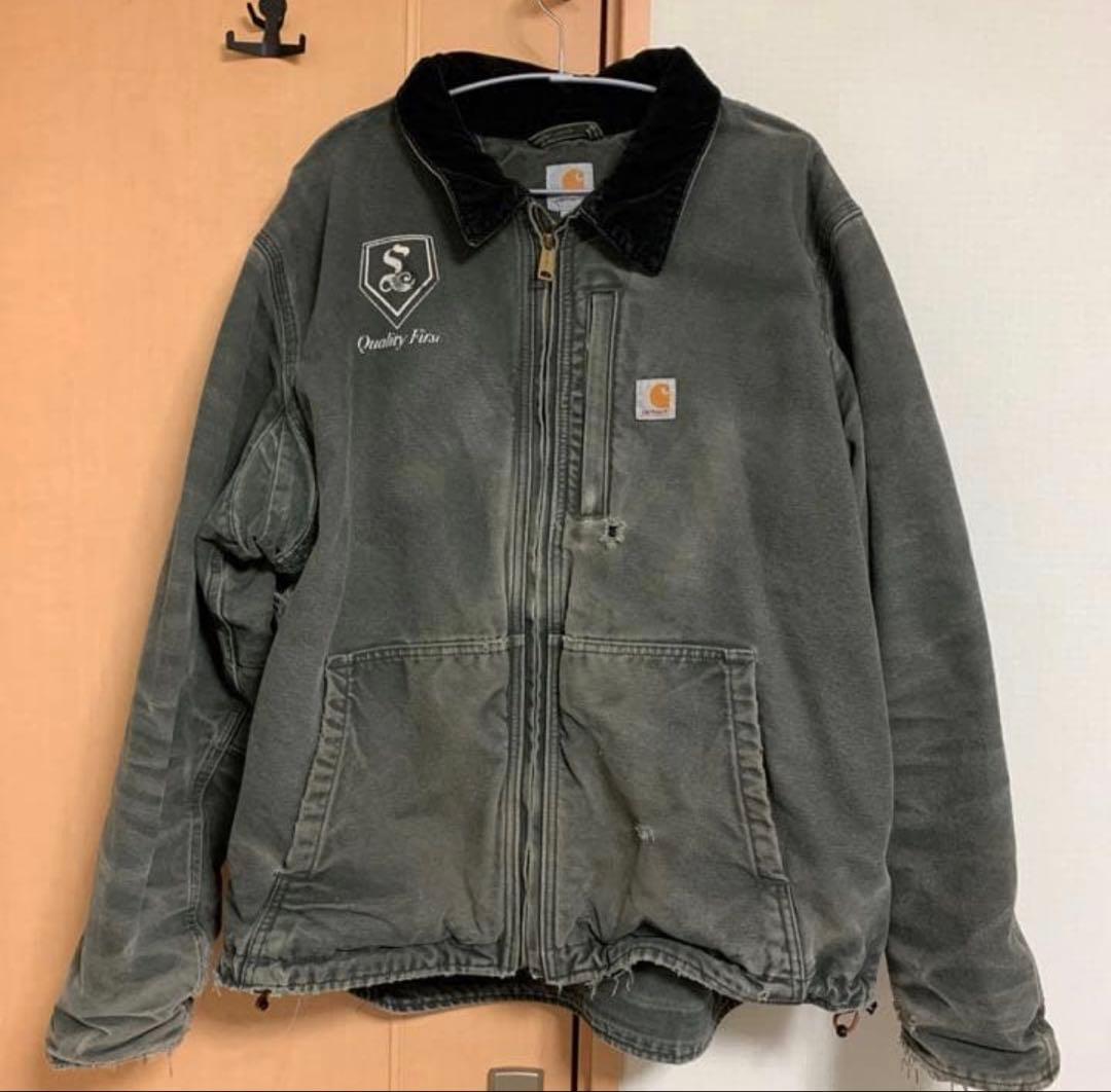 Carhartt ダックジャケット XL ダークグレー