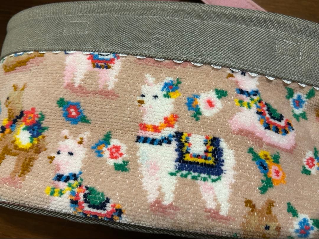 美品 レア FEILERフェイラー ラブラリー ベビーカーバッグ アルパカ