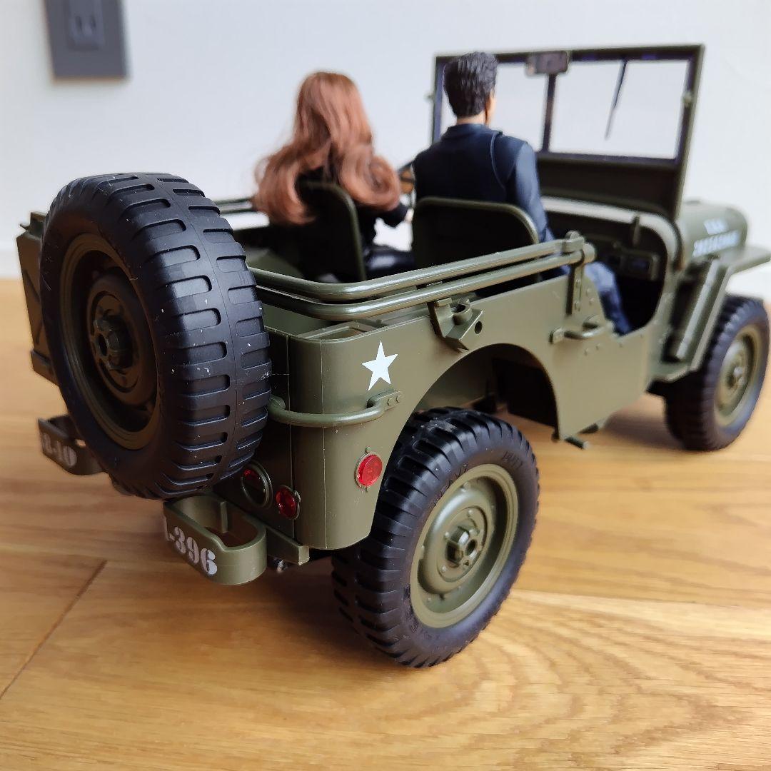 新品未使用品】JEEP Military 1/10 RTR ジープ - メルカリ