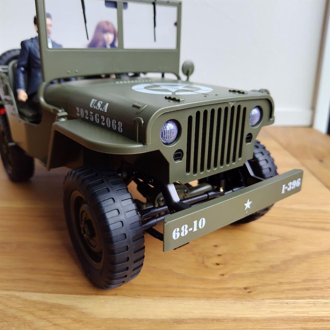 新品未使用品】JEEP Military 1/10 RTR ジープ - メルカリ