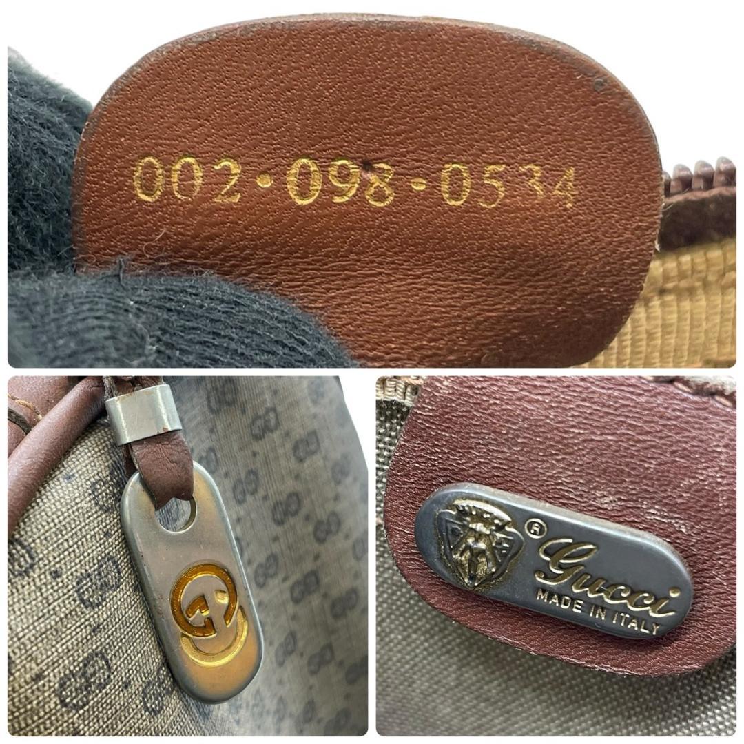 GUCCI グッチ e11 GGスプリーム ミニ ボストンバッグ シェリーライン