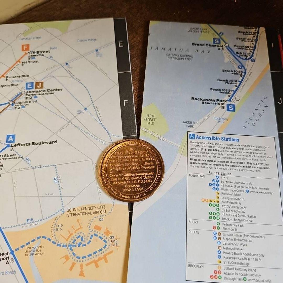 ニューヨーク地下鉄トークン 未開封袋入り ニューヨーク地下鉄トークン