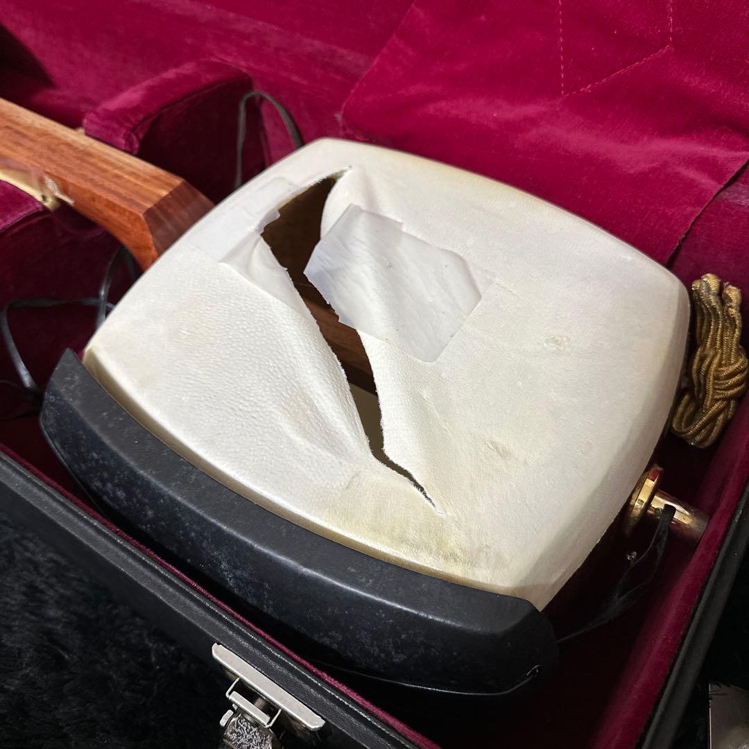高級 津軽三味線 和楽器 弦楽器 ケース付属 付属品多数 雅楽 民族楽器 太棹