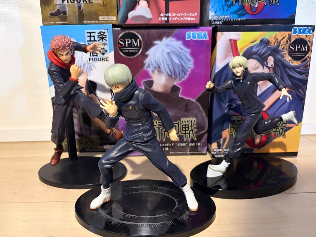 呪術廻戦 フィギュア 9体セット - メルカリ