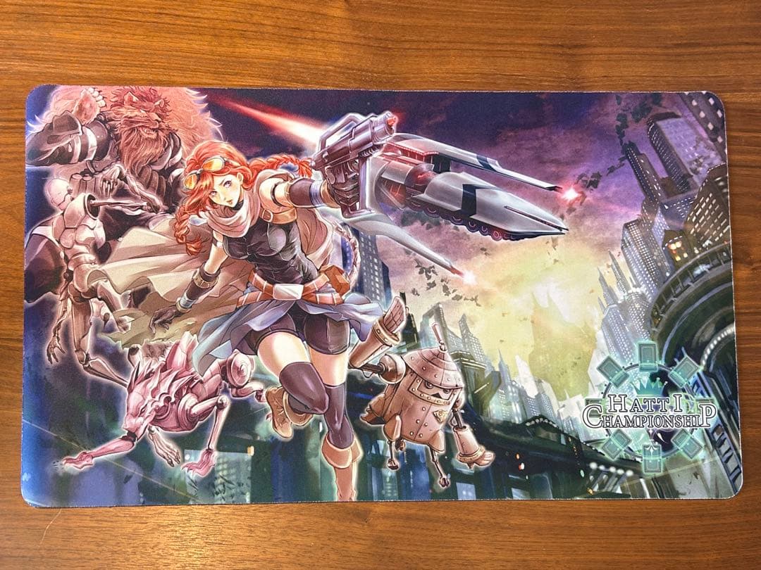 はっちCS優勝プレイマット kozmo 遊戯王　コズモ　プレマ 7月23日開催のはっちcsにて配布予定のプレイマットや物販ブースの紹介