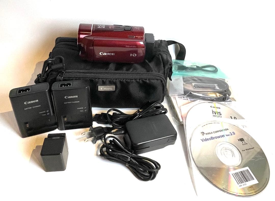 Canon iVIS HF M51 レッド
