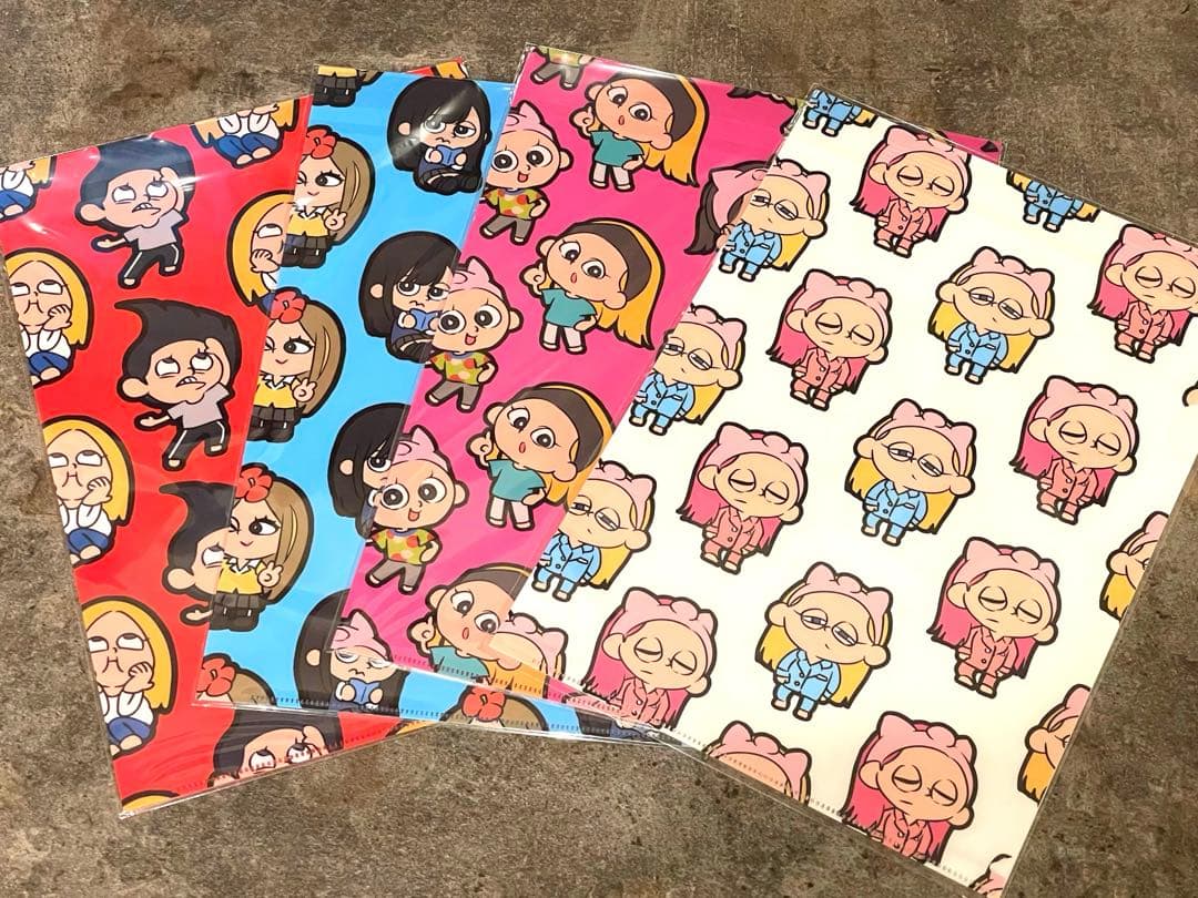 匿名】平成フラミンゴポケットくじクリアファイル全種にこりほYouTuber