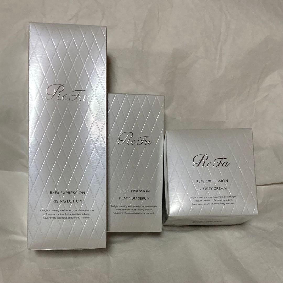 ReFaリファ 化粧水ローション・美容液セラム・クリーム ３万円超セット