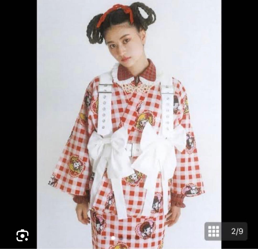 HEIHEI ヘイヘイ リボンハーネスribbon vest ホワイト 白 - メルカリ