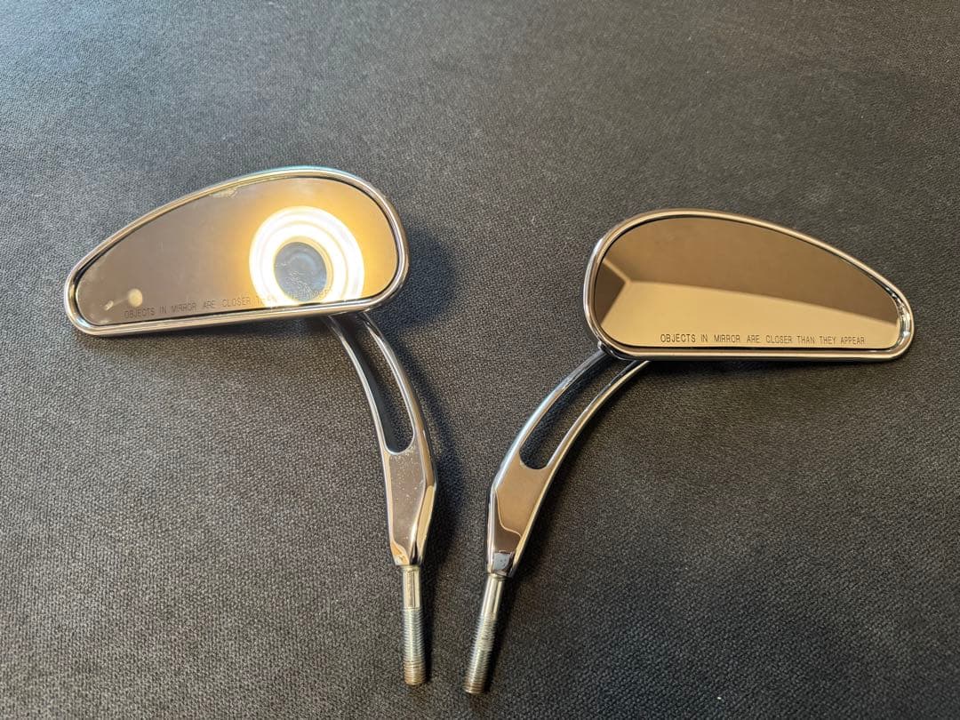 Harley-Davidson 純正OPプロファイルミラー クローム