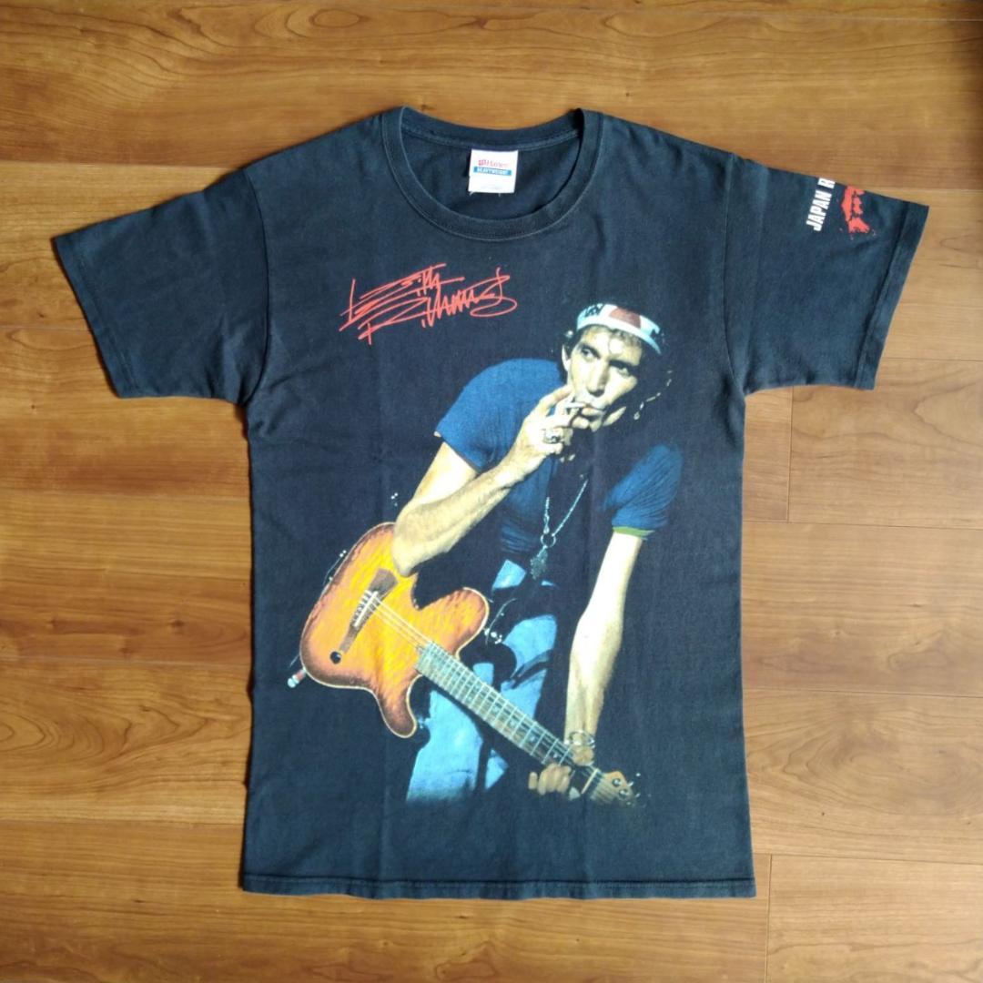S キース・リチャーズ 日本震災救援限定Tシャツ ローリング