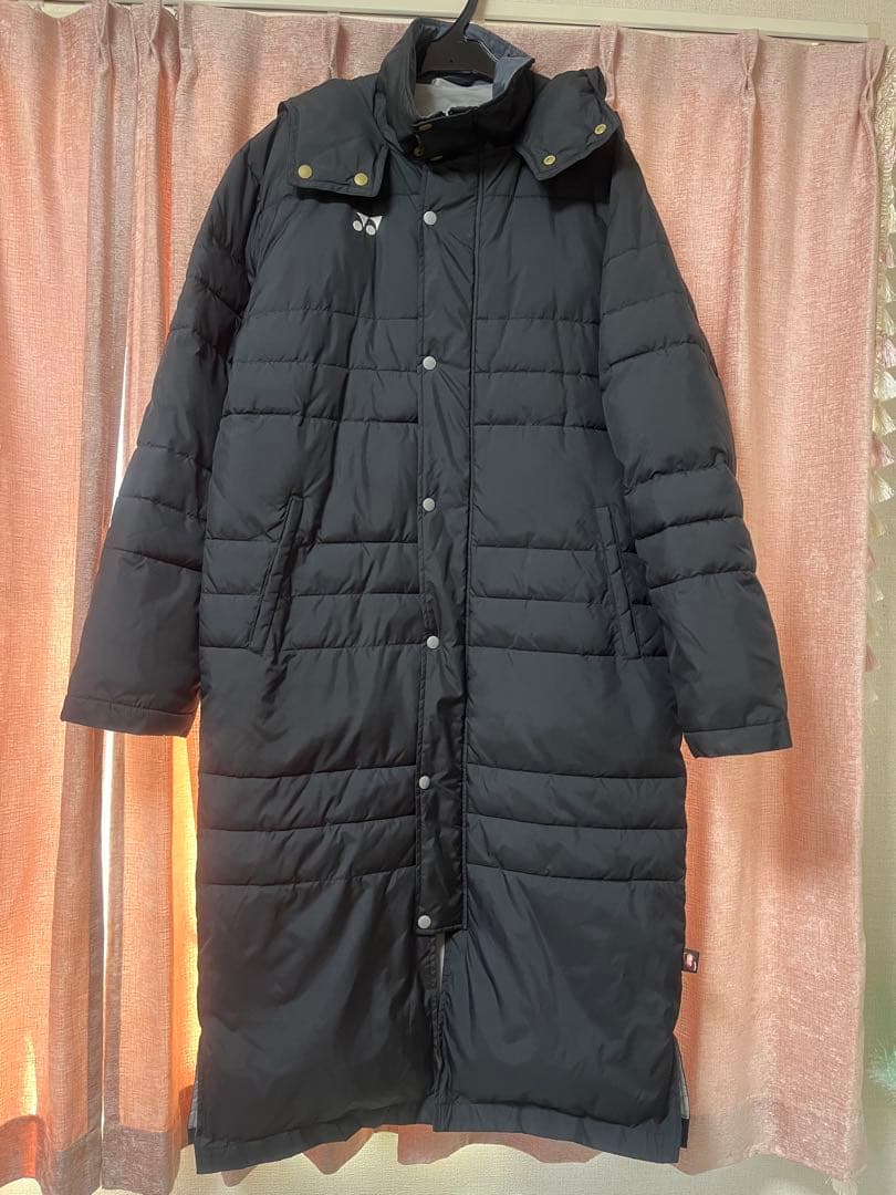 YONEX フード付きベンチコート　L ブラック Amazon.co.jp: ヨネックス(YONEX) テニスウェア ユニセックス ベンチ