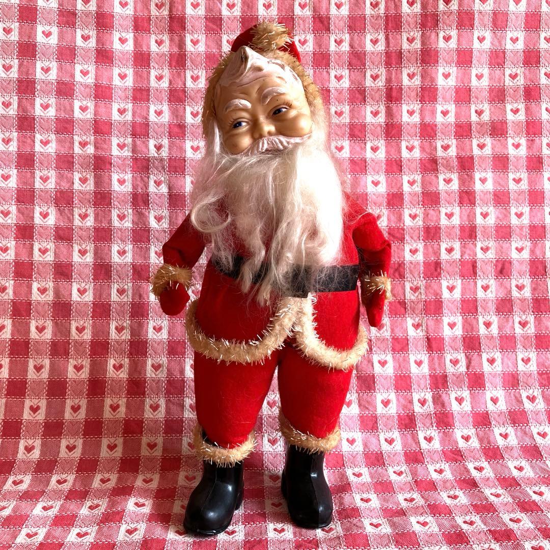 ヴィンテージ ラバーフェイス スタンデング サンタ人形 1950/60年代 il_1080xN.6507399177_75xt.jpg
