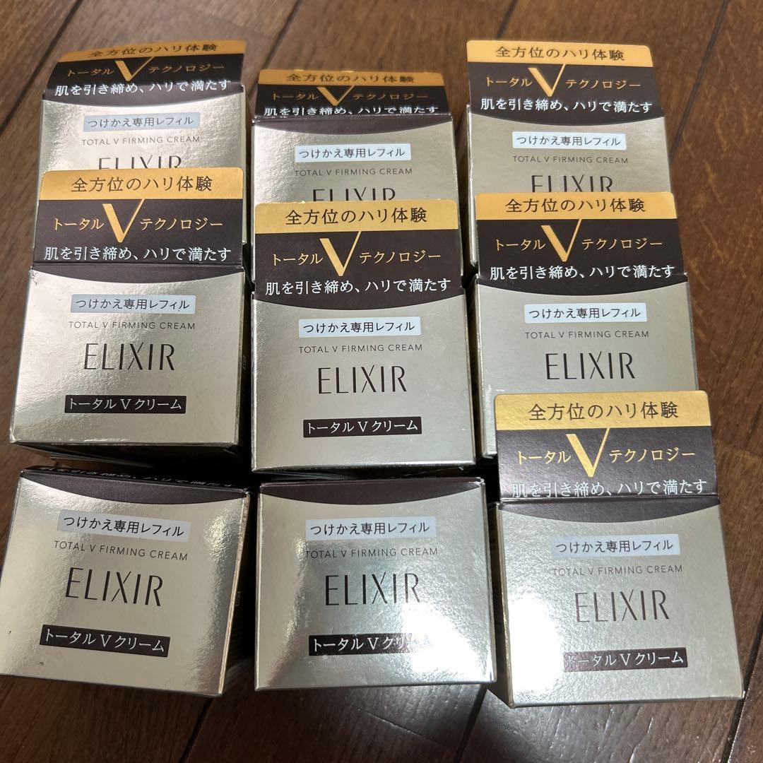 エリクシール　トータルVファーミングクリーム　つけかえ専用　レフィル　50g