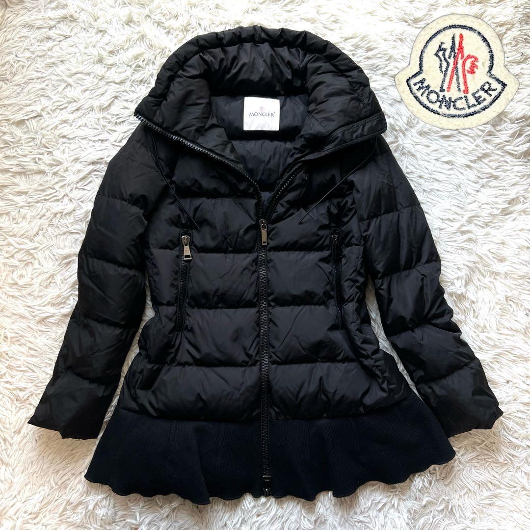 中古良品 モンクレール 00 ヴィバーナム QRコード鑑定済 ブラック ネセア 中古・古着通販】MONCLER (モンクレール) HERMINE/ダウンコート