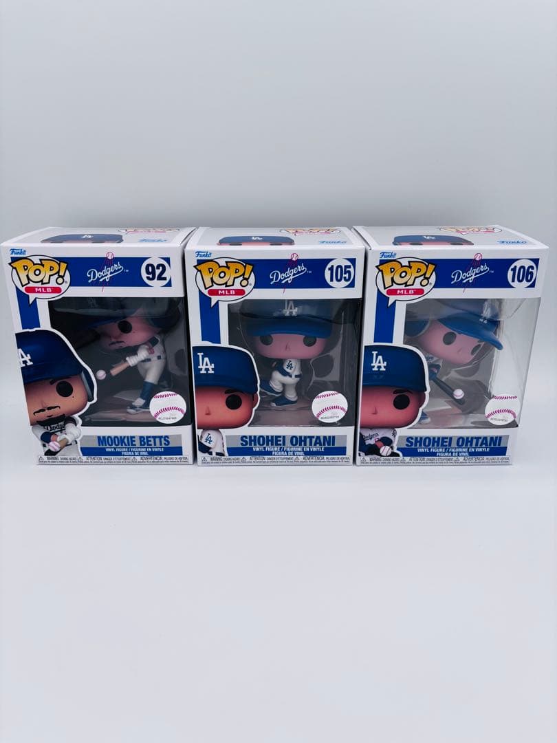【新品】Funko Pop! MLB 大谷翔平 BP&Mookie Betts