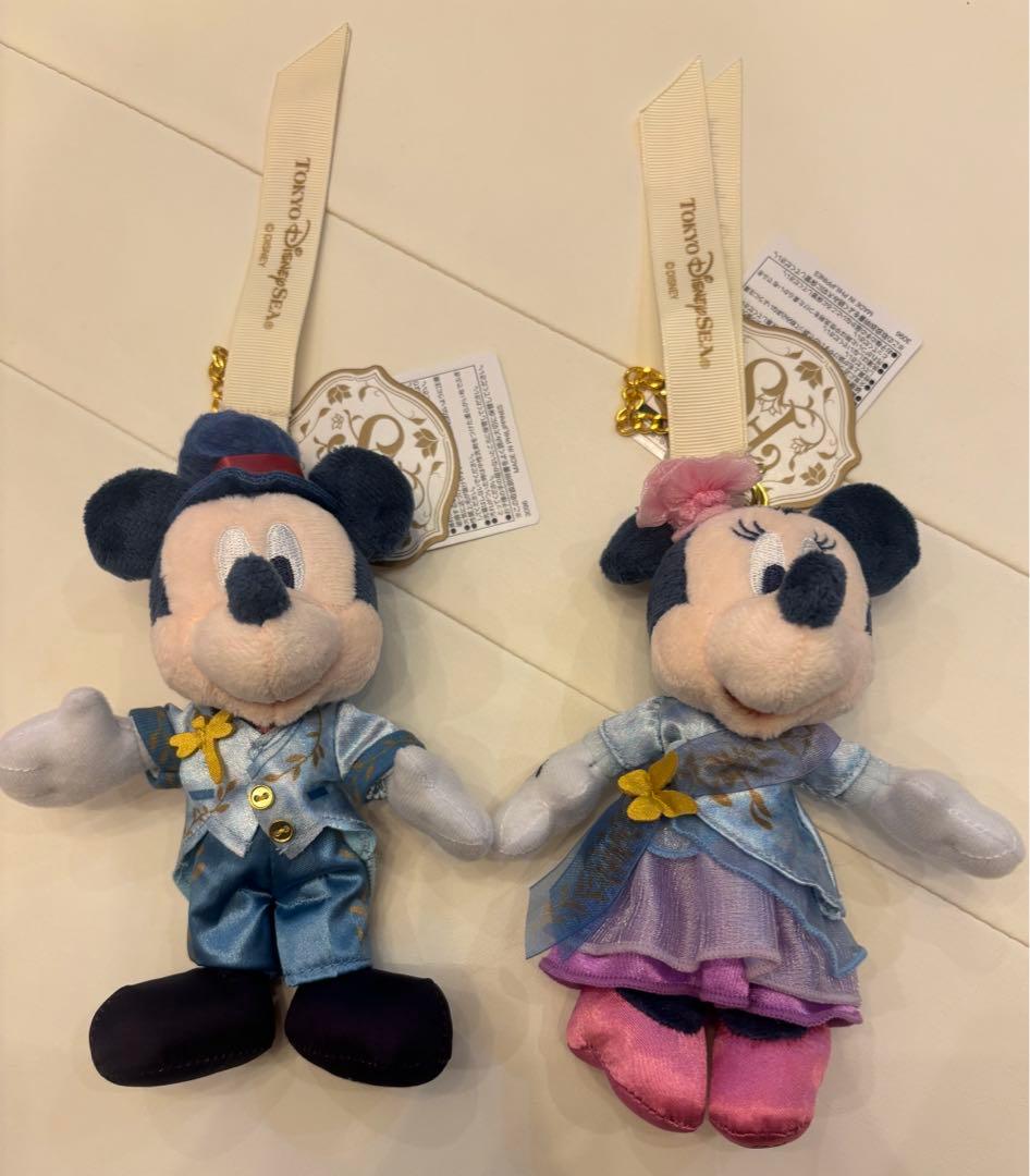 FS ファンタジースプリングス　ミキミニ　ぬいば　ぬいぐるみバッジ