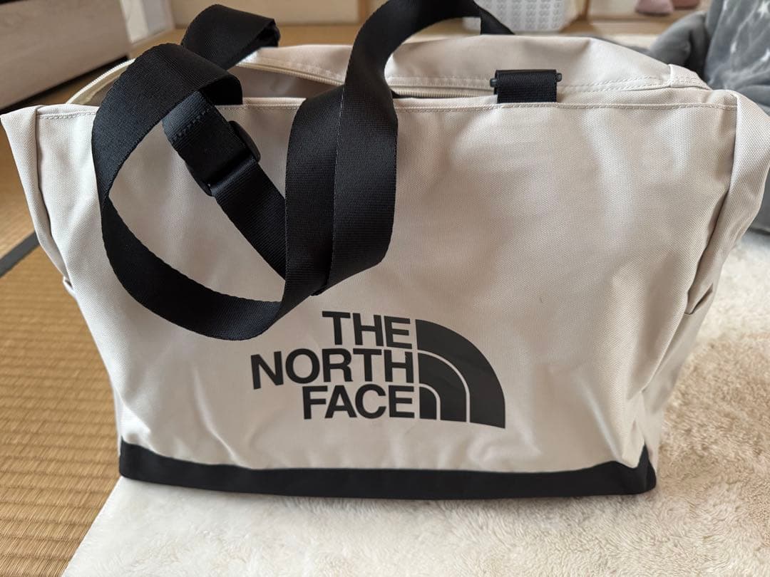 THE NORTH FACE ボストンバッグ ホワイト/ブラック