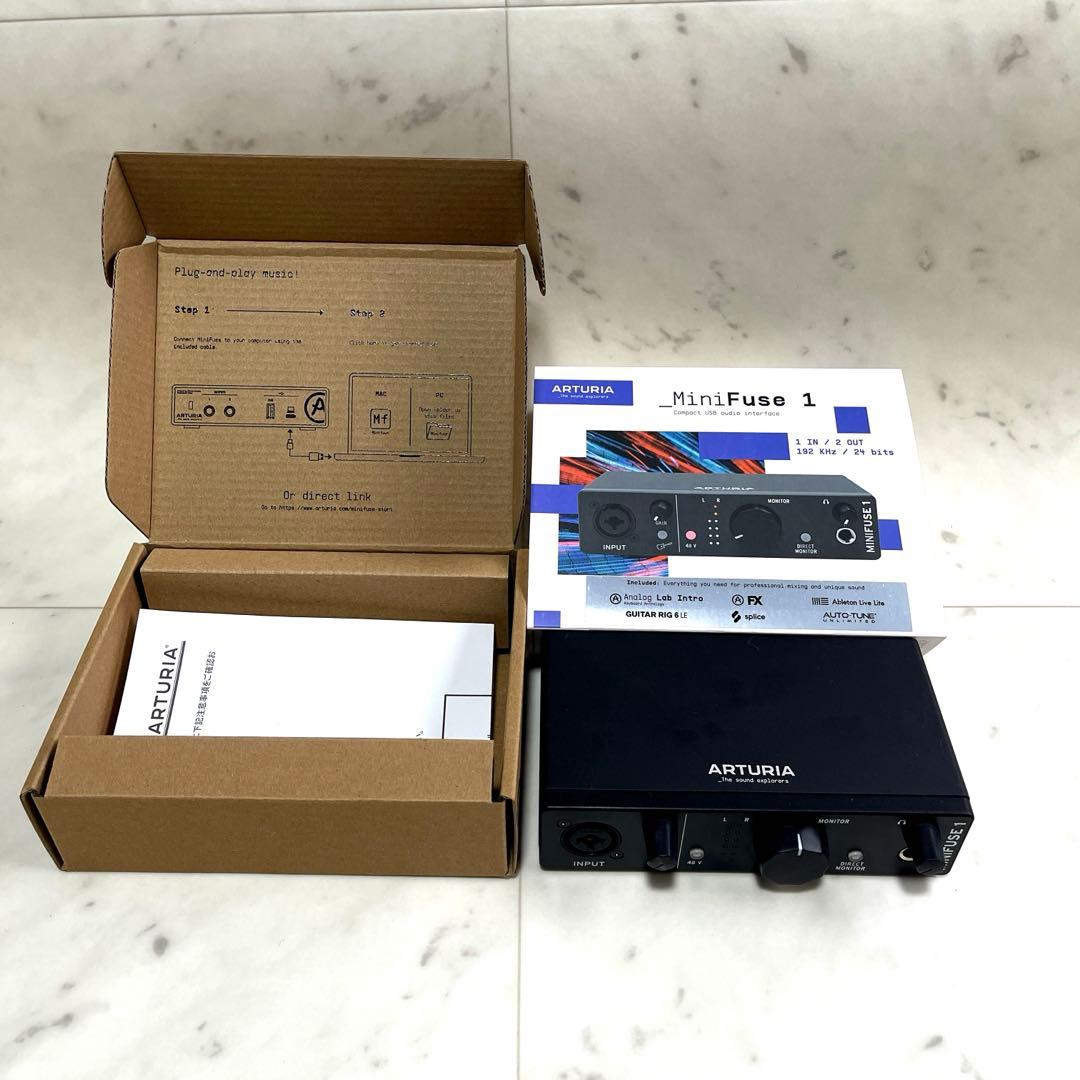 ARTURIA MiniFuse 1 オーディオインターフェイス