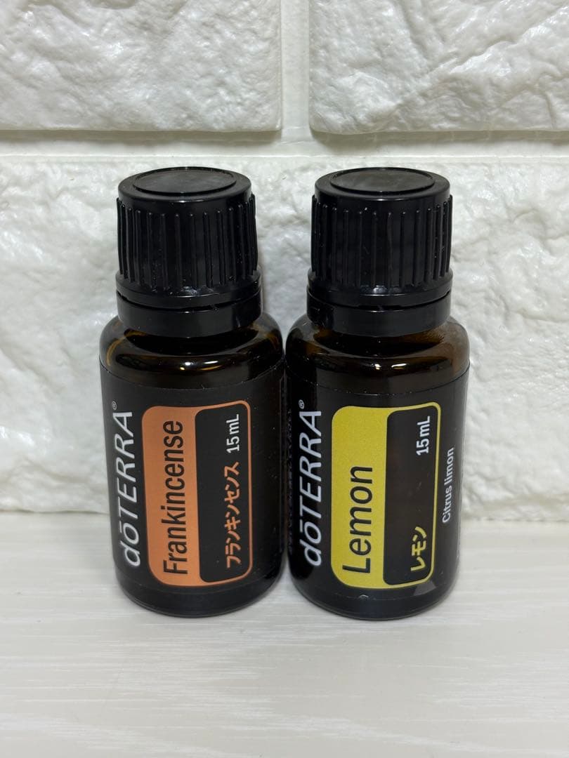 doTERRA ドテラ　正規品 フランキンセンス＆レモン15ml