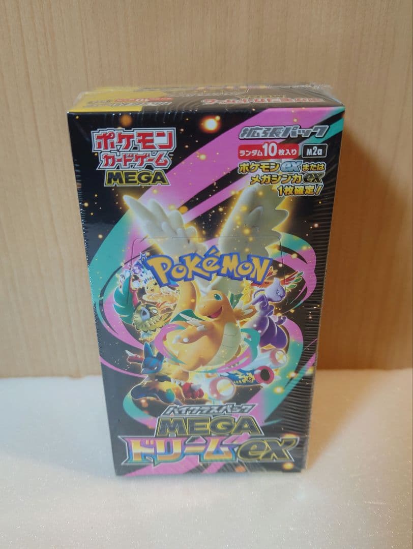 ポケモンカードゲーム MEGAドリームEX 1BOX シュリンク付