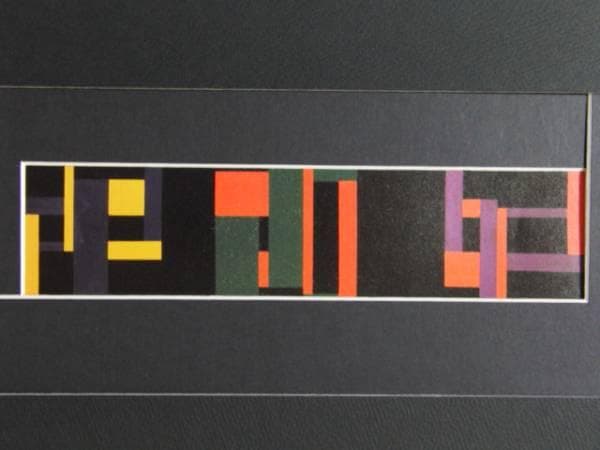 Bill、Rhythm in Four Squares、希少画集画、新品額付