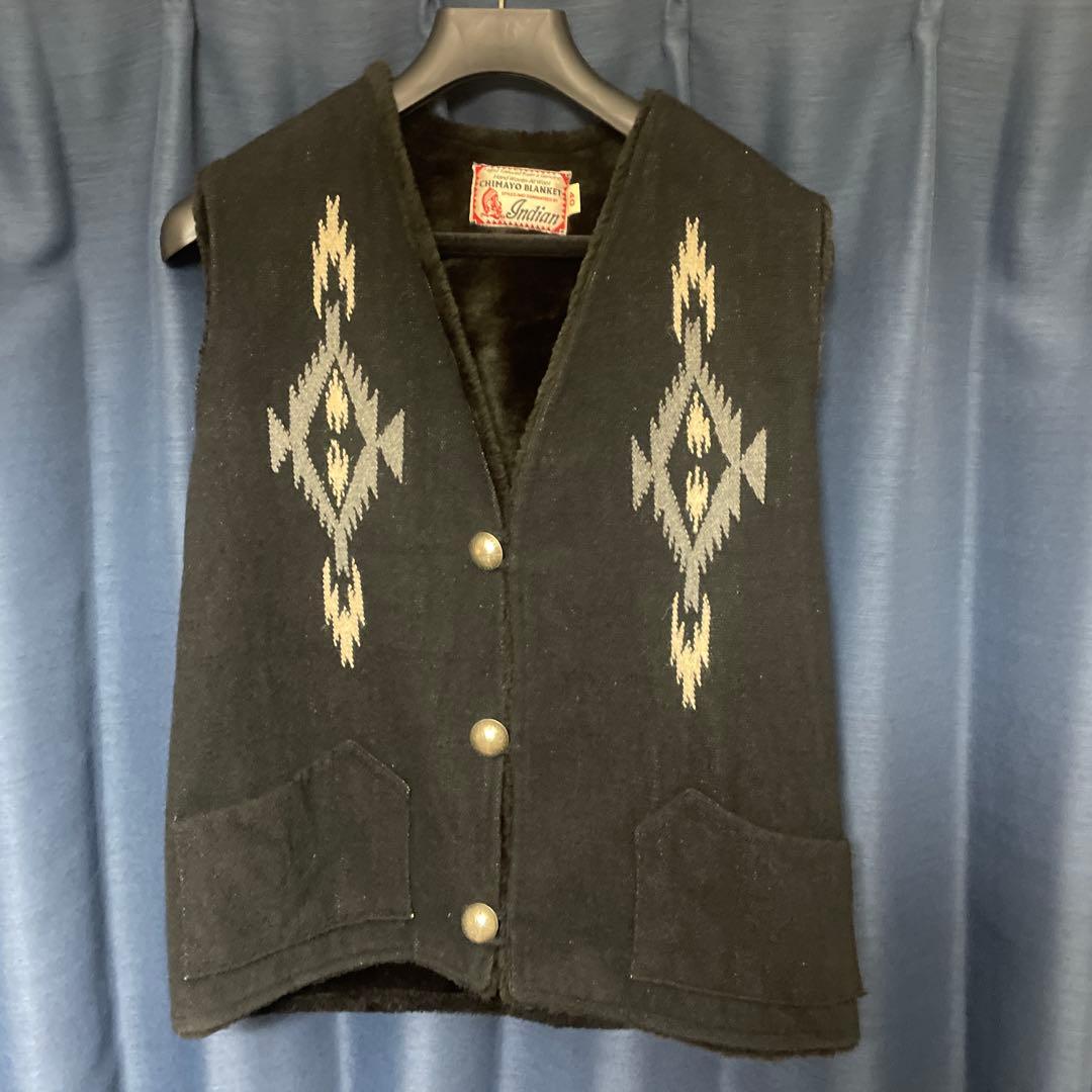 東洋エンタープライズ　インディアン　チマヨベスト　裏地起毛
