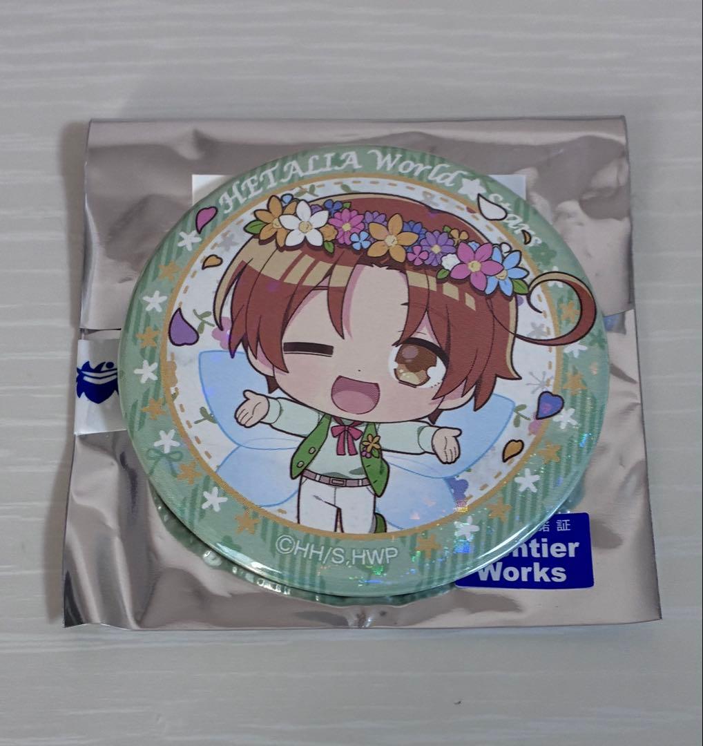 ヘタリア イタリア Spring fairy 缶バッジ - メルカリ