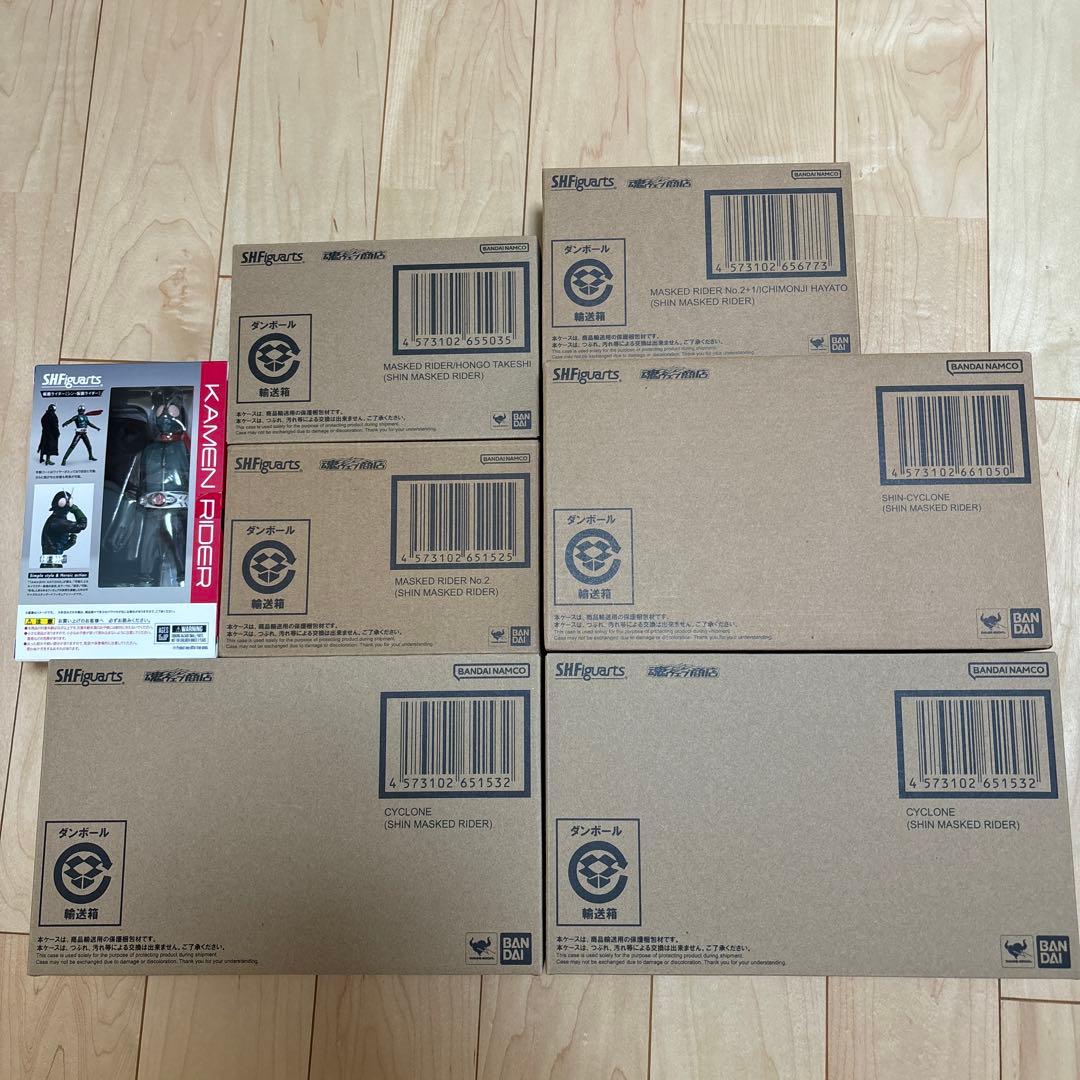 S.H.Figuarts シン・仮面ライダー　7点セット　フィギュアーツ