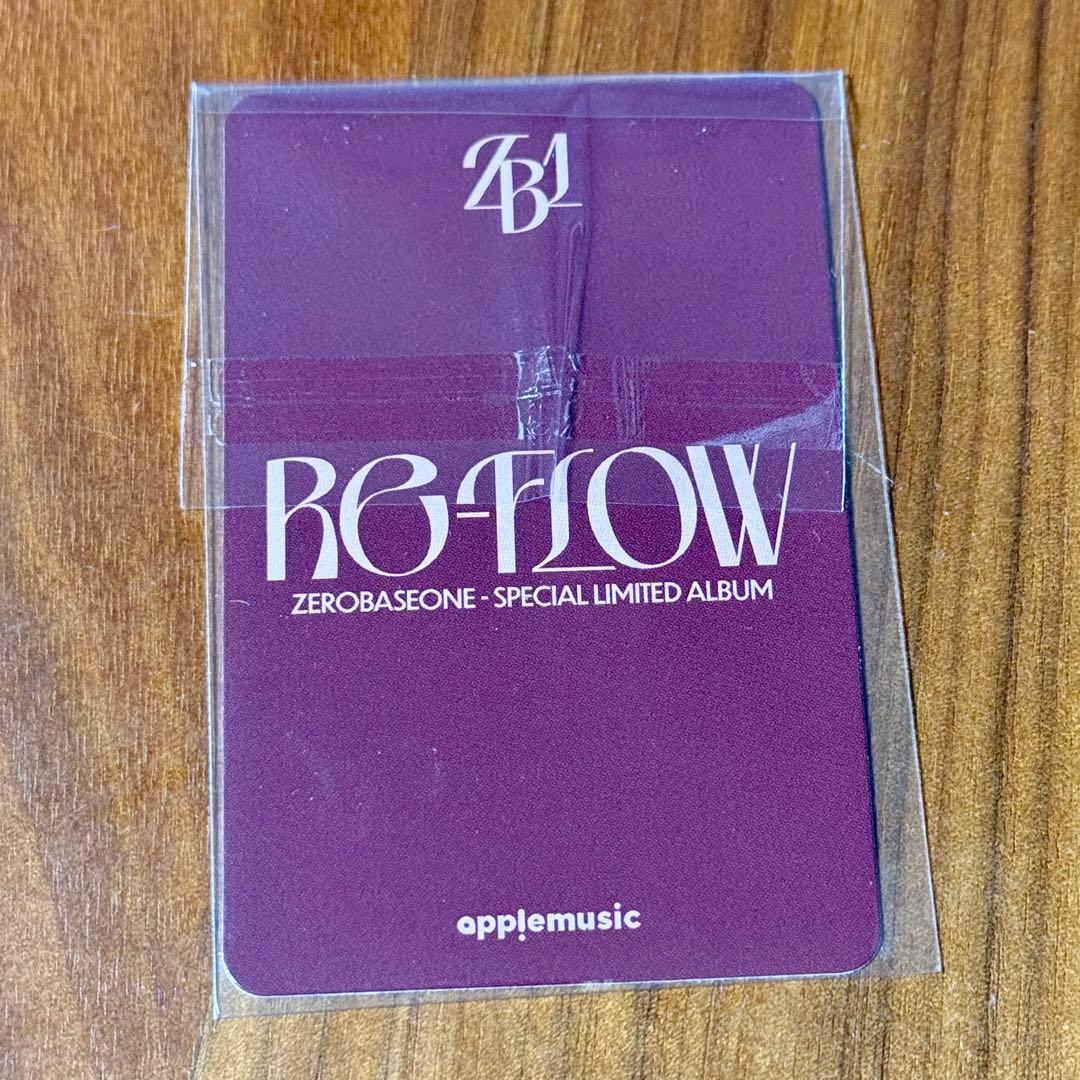 ZEROBASEONE Re-FLOW applemusic トレカ ジウン - メルカリ